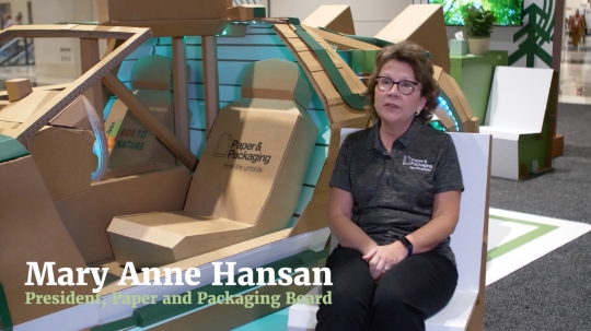 Paper and packaging board video poster